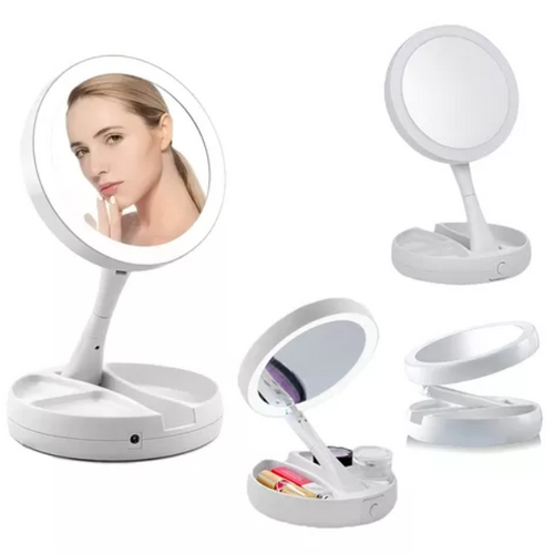 Espejo Para Maquillaje LED Aorlis