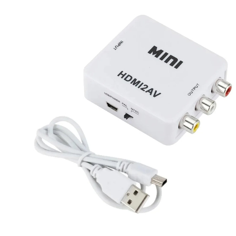 Convertidor AV RCA a HDMI 1080P