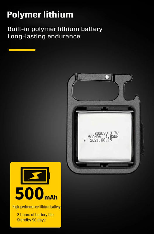 Mini Linterna Llavero Magnético