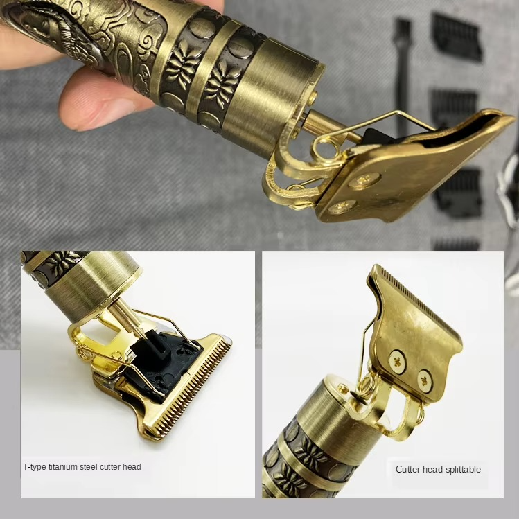 Barbeador 3W Iwoo Dorado