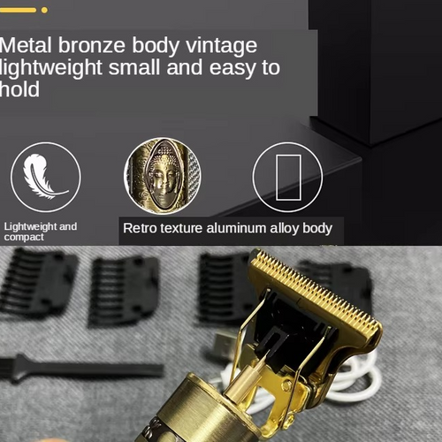 Barbeador 3W Iwoo Dorado