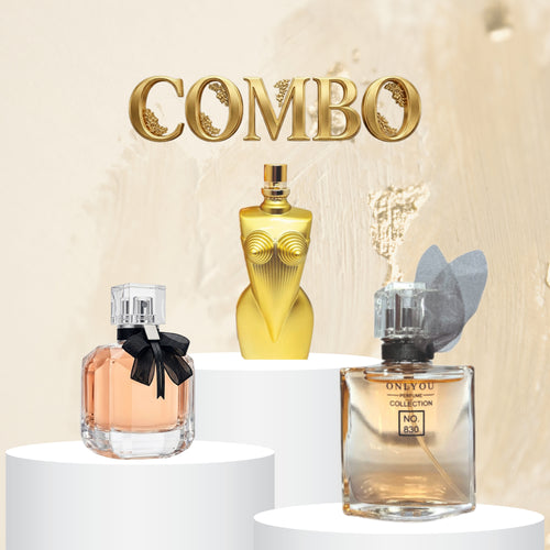 Combo Perfume x3 Femenino 30ml Onlyou